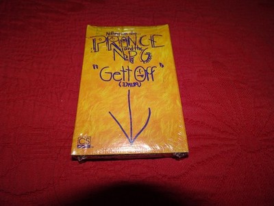 Prince Gett Off Cassette single Sealed out of print