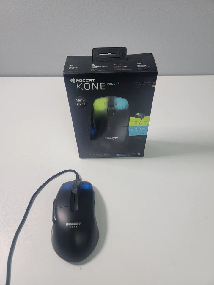 Roccat Kone Pro Air Wireless Gaming Mouse – 19K DPI – Black RGB - Image 4 of 4