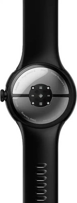 Google Pixel Watch 2 41mm Matte Black Aluminum Case with Obsidian 