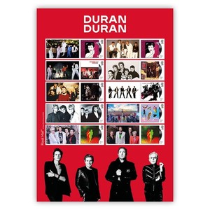 Duran Duran Stamps Collectors Sheet from Royal Mail