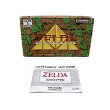 Box + Anleitung Zelda Nintendo Game & Watch ZL-65 ohne Spiel leer RAR