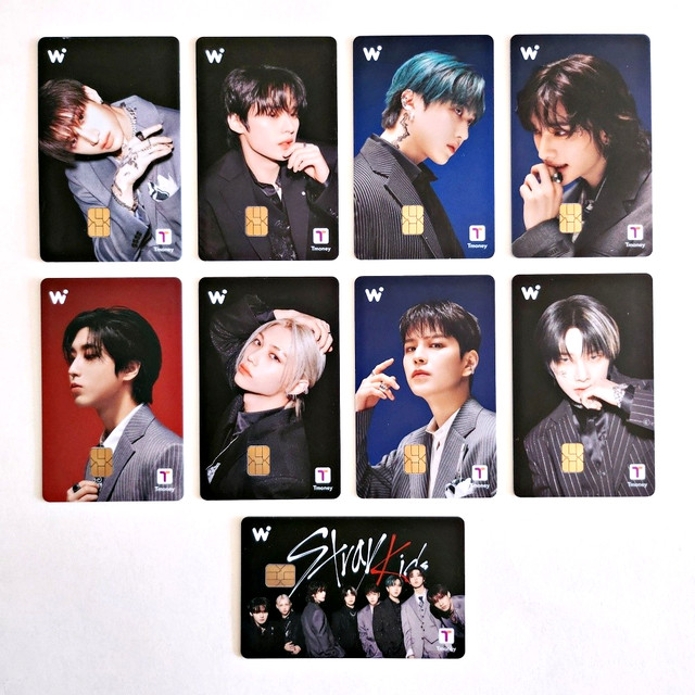Stray Kids SKZ JYP × WOWPASS Official Card T-Money Photocard Limited Edition