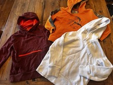 Boys Size 4 / 5 Hooded Sweatshirts Various Brands Kids Toddler Lot Of 3 Hoodie