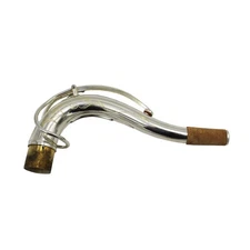 Eastern Music Power neck silver plated MKVI yellow brass tenor saxophone neck