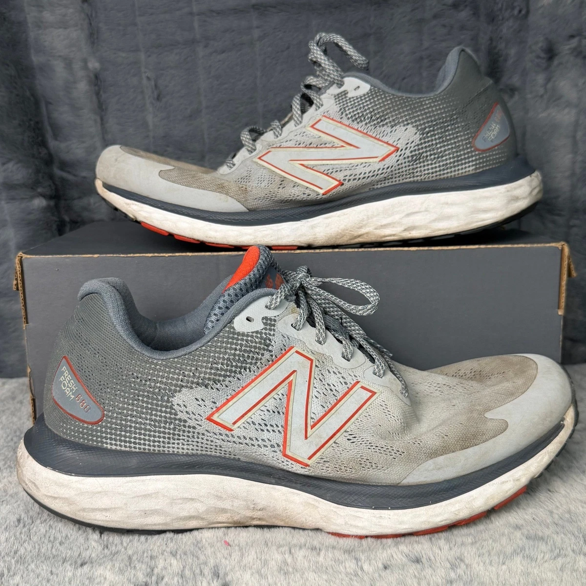 New Balance Fresh Foam 680v7 Gray for sale | eBay display picture 2