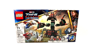 New Sealed LEGO 76207 Marvel Attack On New Asgard 159 pcs Thor