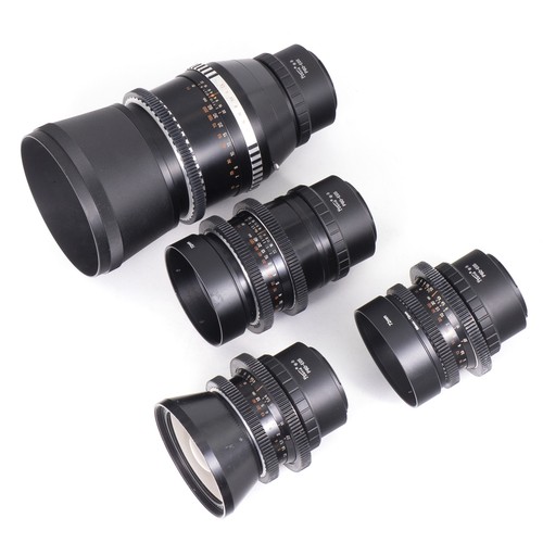 CLA'd Carl Zeiss Jena 50/80/120/180mm Cine Modded Prime Lenses Set For Canon EF! - Picture 5 of 12
