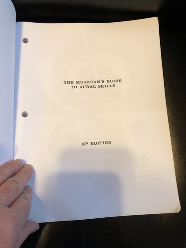 The Muscians Guide Workbook and Ear Training Third AP Edition Murphy Phillips M - 第 7/9 張圖片