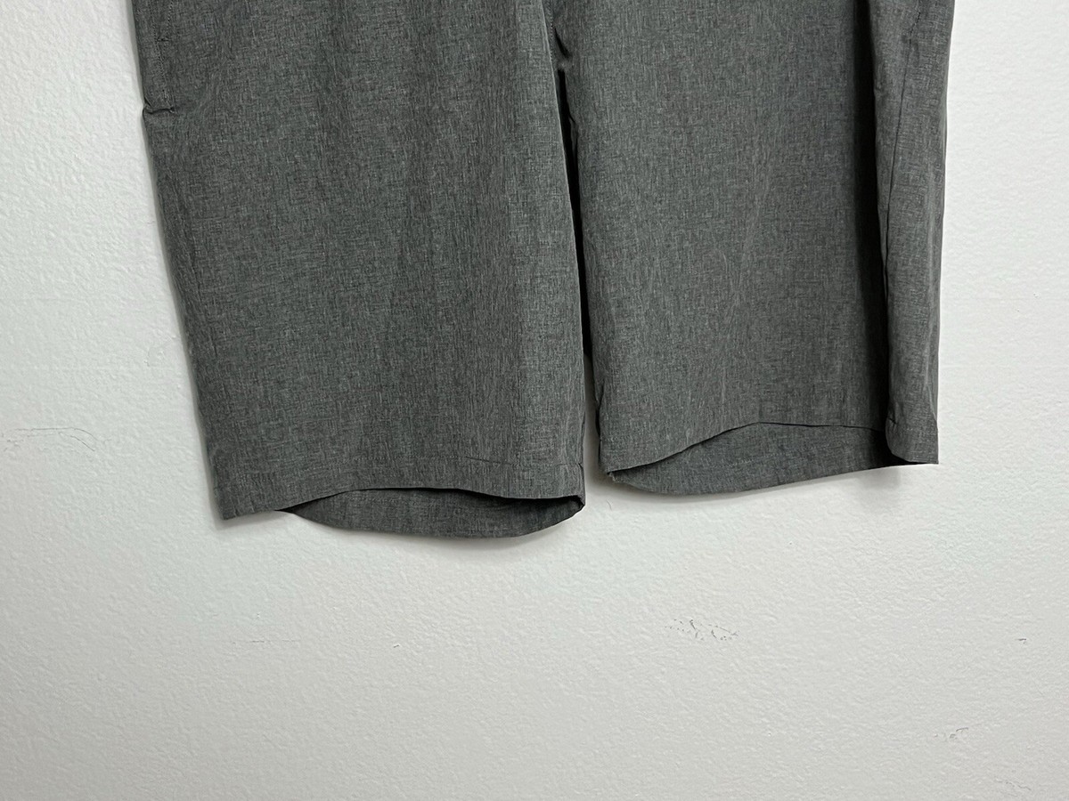 Visive Hybrid Mens Board Shorts Swimwear Size 40 Gray Pockets Logo