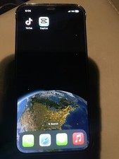 Apple iPhone W/ TikTok And CapCut Installed - 128 GB - Black Gray Unlocked 