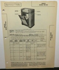 SAMS PHOTOFACT SERVICE MANUAL 32-18 PHILCO RADIO 48-1263