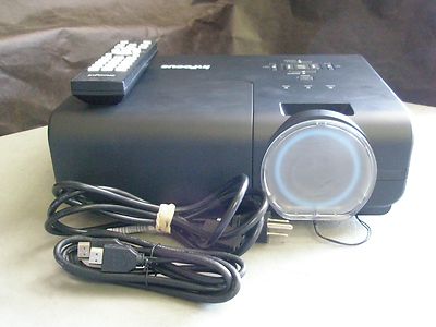 INFOCUS IN3118HD DLP PORTABLE PROJECTOR 3600 LUMENS!! NEW FACTORY LAMP!!