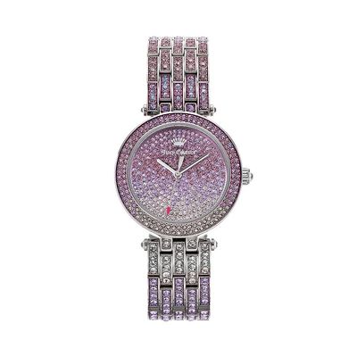 Juicy Couture Crystal Purple Ladies Watc New Juicy Couture Black Label Swarovski Crystal Quartz  main image 2