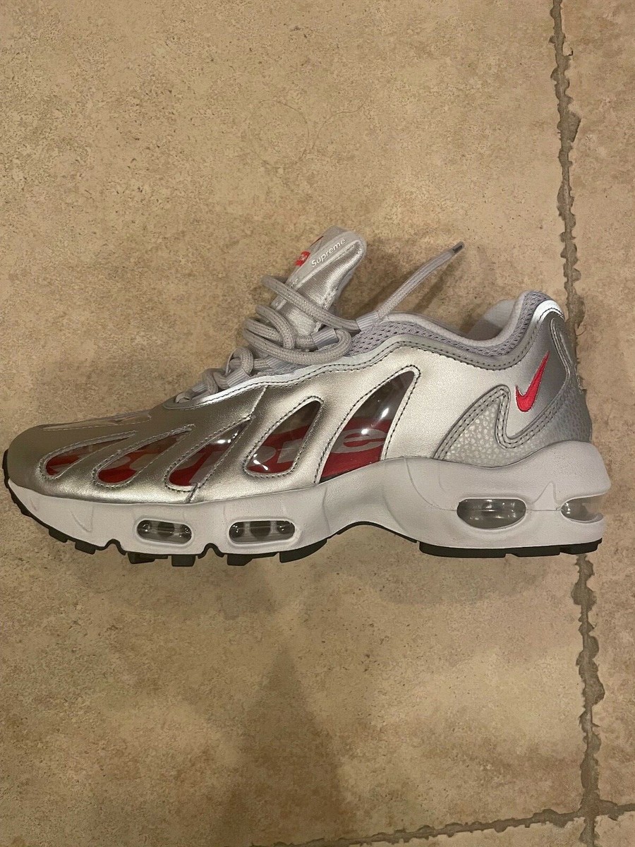 Supreme x Air Max 96 'Metallic Silver' Size 8 | eBay