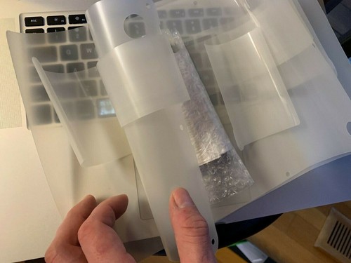 BodyGuardz UltraTough Clear Skin for Apple MacBook Pro 13" 2012 / Retina Display - Afbeelding 5 van 6