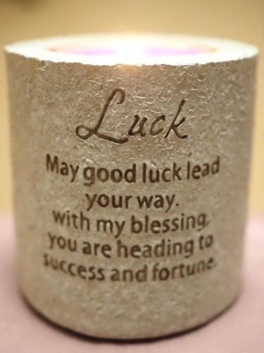 3 x Angel Whispers Tea light Holders – Love – Luck and Hope. - Picture 6 of 9