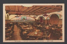 1950 sample postcard - Tap Room, Jacob Ruppert Brewery, New York  sample?
