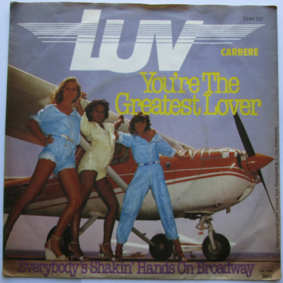 Luv / You're The Greatest Lover / Everybody's Shakin' Hands.. 7'' Vinyl Single 78