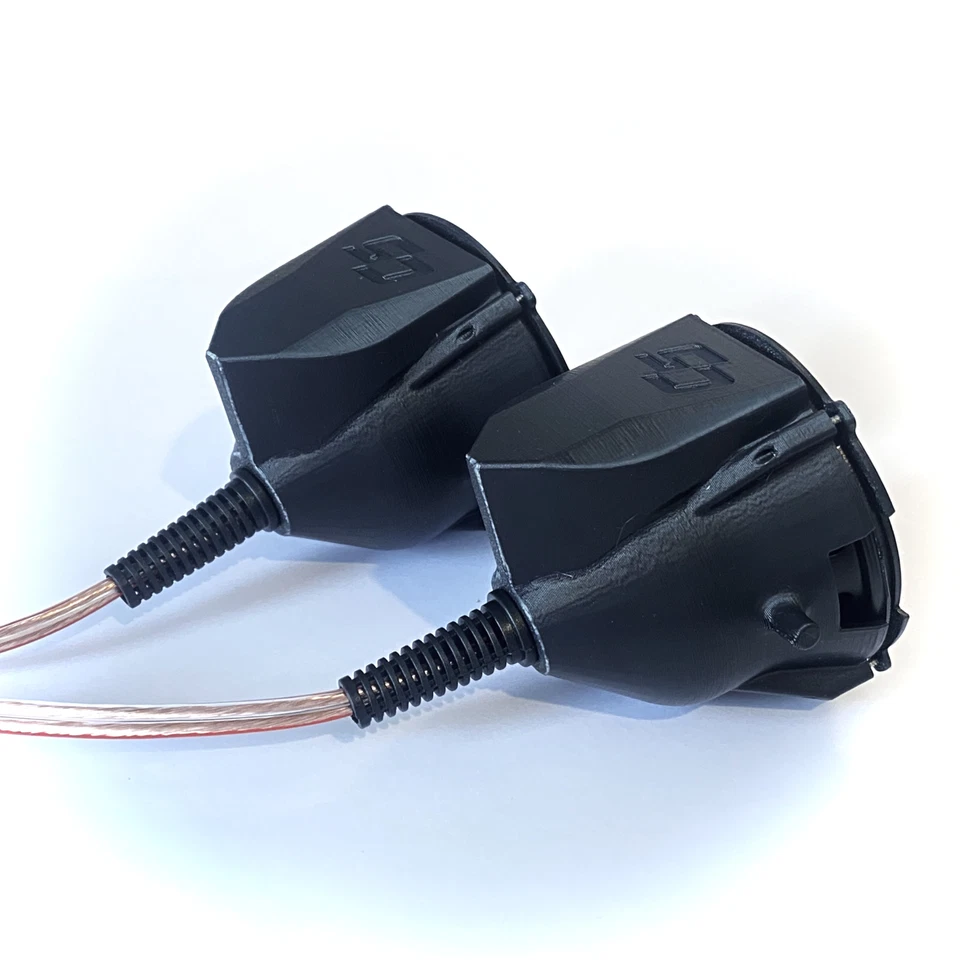 VW Volkswagen T2 Type-2 Dashboard Vent Speaker Kit (Pair 4 Ohm) - Image 2 of 4