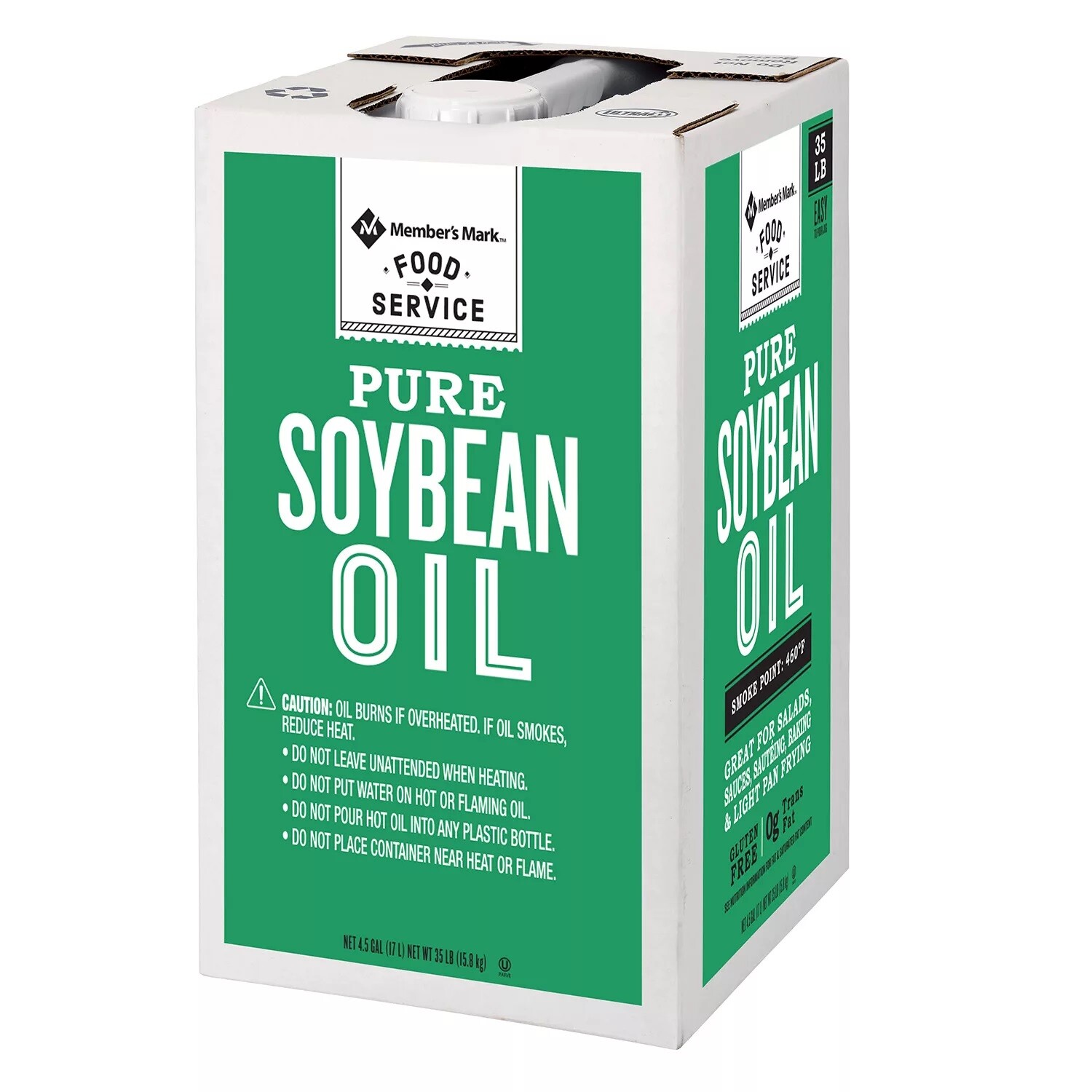 Member's Mark Pure Soybean Oil (35 Pounds) 78742061498 eBay