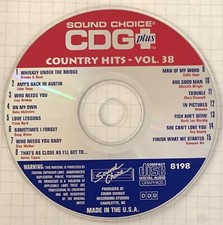 SOUND CHOICE SPOTLIGHT - COUNTRY HITS - VOL 38 - SC8198 - LITTLE TEXAS, ALABAMA