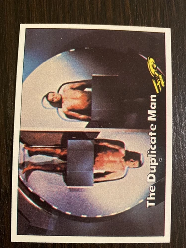 1976 Topps STAR TREK Captain's Log Trading Card #34 The duplicate Man