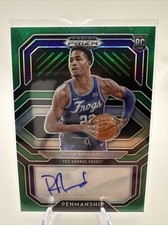 2021-22 Panini Prizm Draft Picks - College Penmanship Green Prizm #CP-RJN RJ...