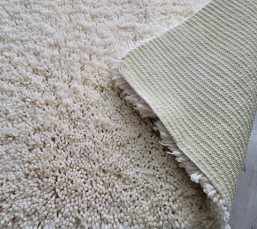 Highland Creme-/Grauweiß (kein Reinweiß!) Badteppich 60x90cm Supersoft REDUZIERT - Bild 3 von 5