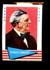 1961 FLEER #18 BASEBALL GREATS CHARLES COMISKEY EXMINT E02376