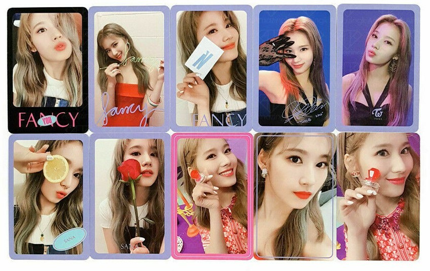 TWICE FANCY YOU OFFICIAL PHOTOCARD [SANA] | eBay