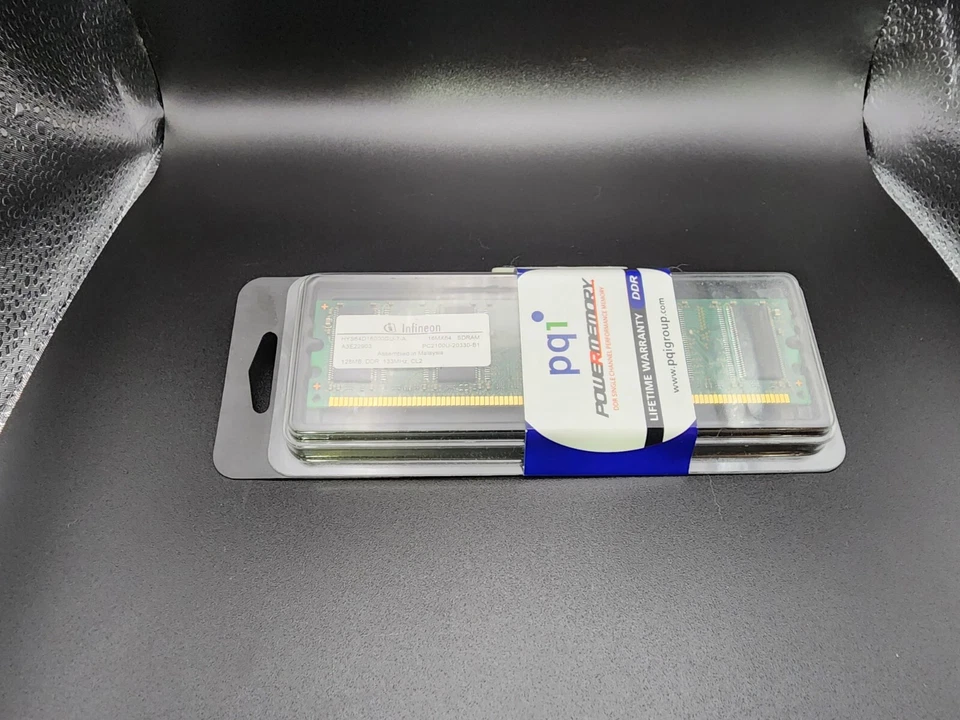 Stick Of Ram  Infineon DDR 133mhz CL2 PC2100u A3E22903 - Image 4 of 4