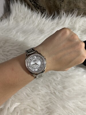 Coach Womens 14501699 Mini BOYFRIEND Silver Tone Bracelet