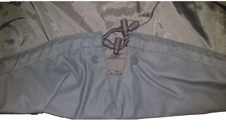 BMS HafenCity 56 Coat SoftSkin Friesennerz Regenmantel 100%wasserdicht grau grey - Bild 4 von 4