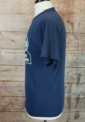 VTG 70's Look for the IBEW Union Label Electrical Workers 50/50 T-Shirt Sz M/L - Picture 3 of 7