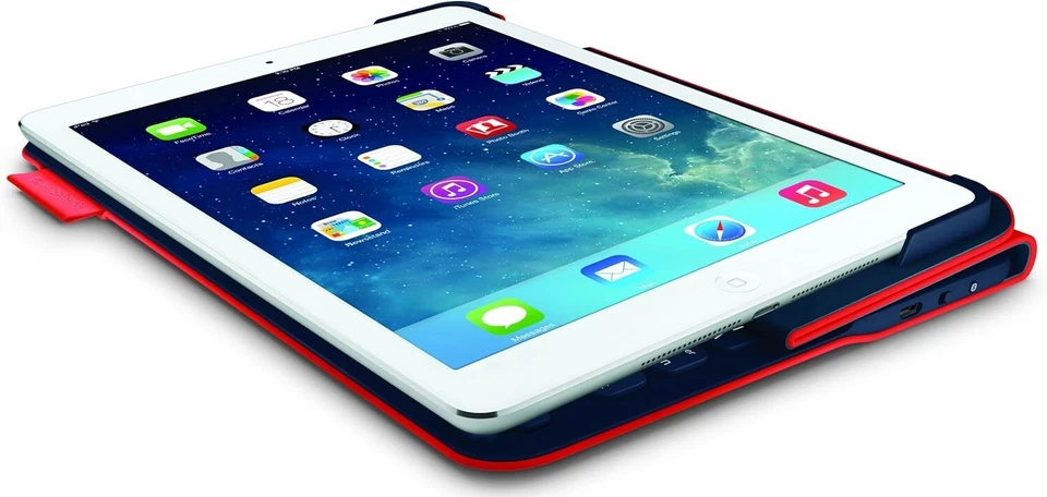 Logitech Ultrathin Keyboard Folio for iPad Air, Mars Red Orange - Image 3 of 4