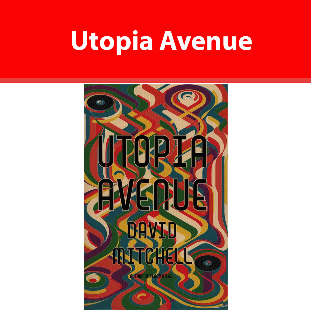 Utopia Avenue The Number One Sunday Times Bestseller by David Mitchell PB NEW