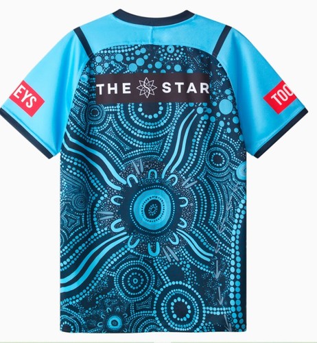 Camiseta de Rugby 2024 Manga Corta Granates Guerreros Gallos Bulldogs Indígenas AU - Imagen 5 de 25