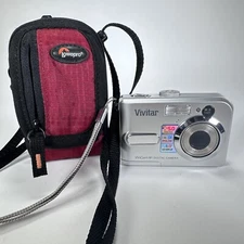 Vivitar Vivicam 5385 Digital Camera 3X Optical Zoom Short Movie Clips Auto Flash