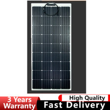 350W 18V Flexible Solar Panel Module Monocrystalline Marine Boat Car Camping RV
