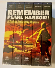 Remember Pearl Harbor - 5 Pack VHS 2001 5-Tape Set 60th Anniversary Sealed New 