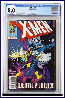 X-Men #73 CGC Graded 8.0 Marvel March 1998 White Pages Comic Book