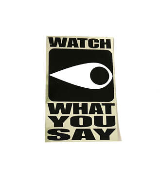 2005 Supreme “watch what you say” sticker set rare | eBay