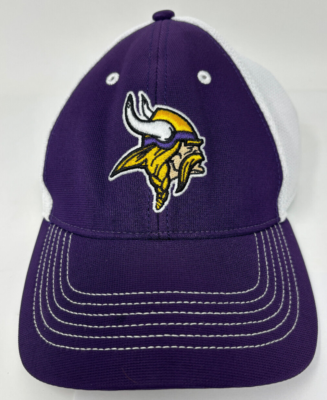 Minnesota Vikings OTS NFL Flex Fit Hat Purple and White  display picture 1
