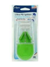 Apex Pill Cutter Splitter Stainless Steel Retracting Blade Guard, Made in USA.