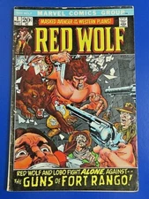 RED WOLF #1 BRONZE AGE COMIC BOOK MARVEL ~ VG/FN