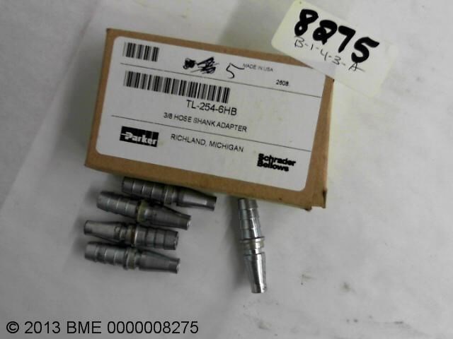 5 - Parker Tl-254 -6Hb - 38" Hose Shank Adapter