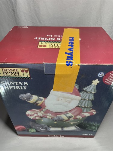 Sakura Debbie Mumm Santa's Spirit Keksdose Magic of Christmas Holiday Oneida - Bild 2 von 3