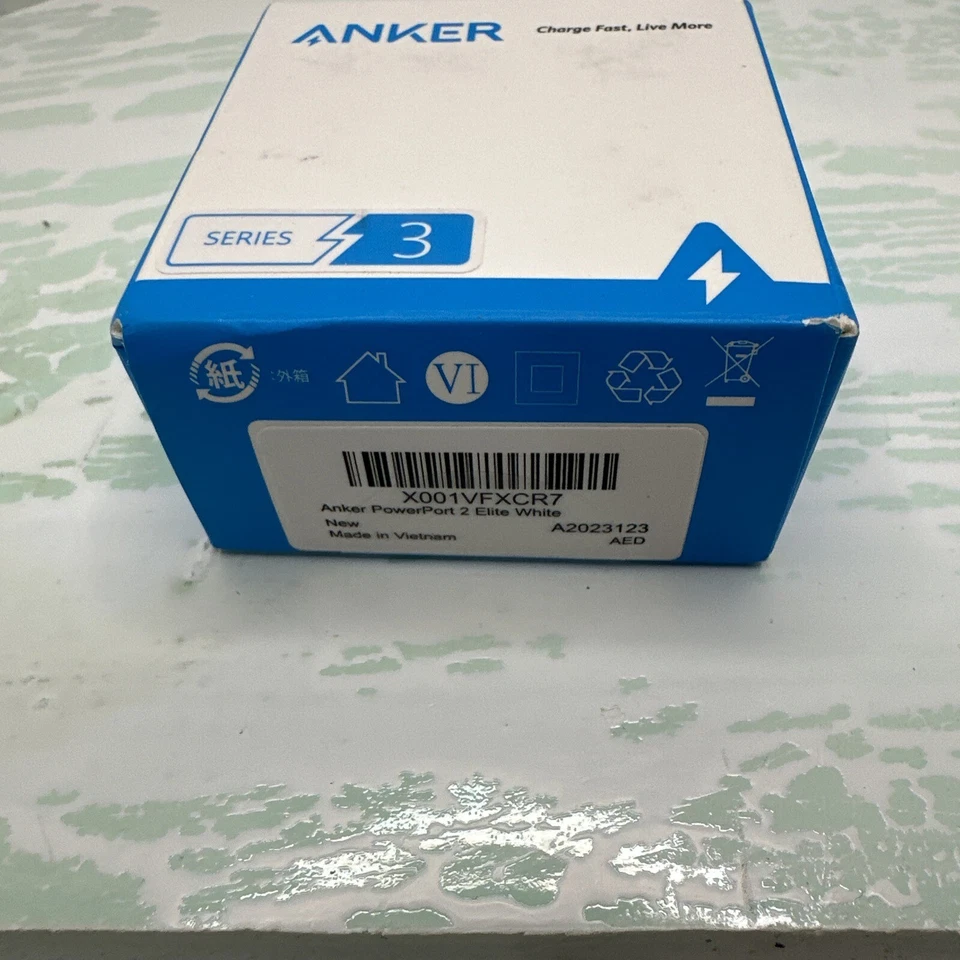 USB Charger, Anker Elite Dual Port 24W Wall PowerPort 2 with White - Image 2 of 4