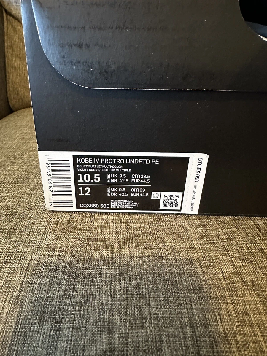 Kobe 4 protro undefeated los angeles lakers cheap