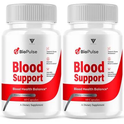(2 Pack) BioPulse Glycogen Support Supplement, Bio Pulse Pills (120 Capsules)
